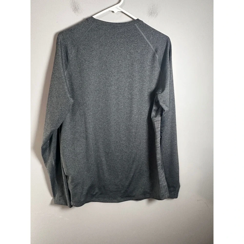 Nike Pro Dri-FIT Mens Slim Fit Long Sleeve Training Shirt Grey BV5594-011 L